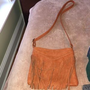 Cute fringe satchel